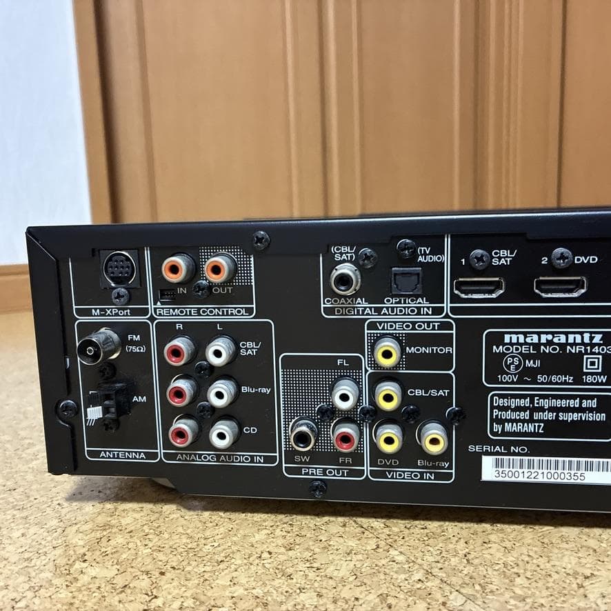 【付属品多数】Marantz NR1403 AVアンプ