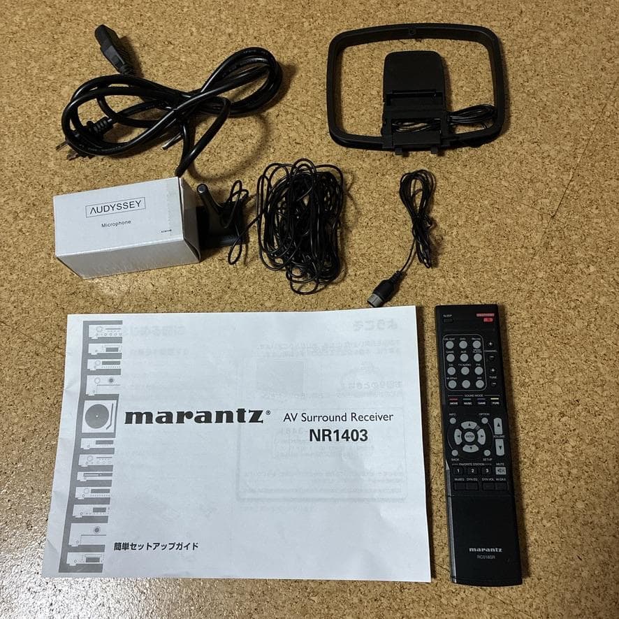 【付属品多数】Marantz NR1403 AVアンプ