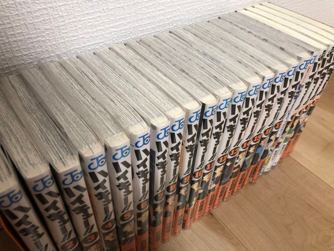 日焼けなし◎クリアカバー付き◎ハイキュー1〜17巻+ショーセツ