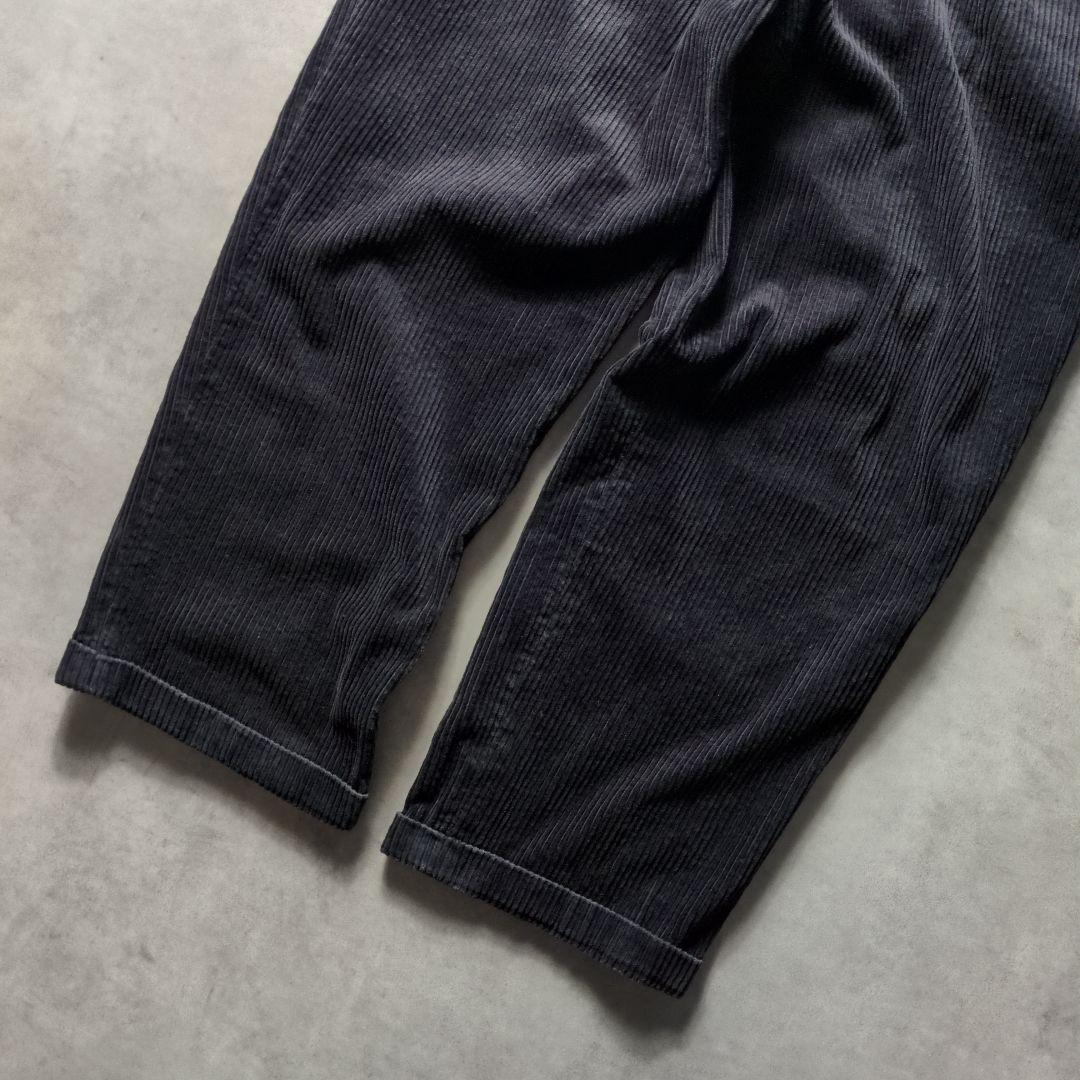 最終価格 90s ツータック 極太 ワイド コーデュロイパンツ 34×30