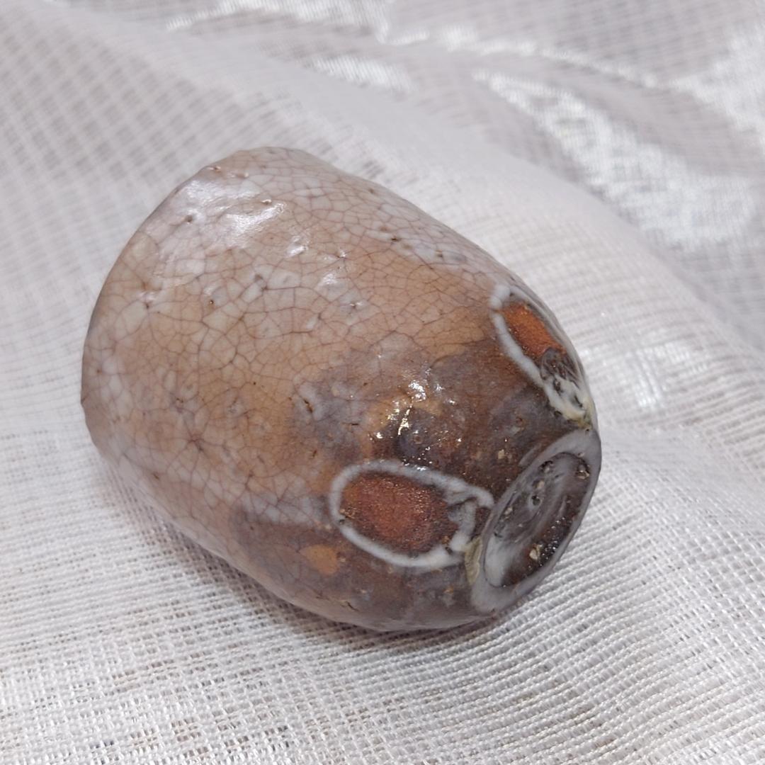 235 岡田裕　ぐい呑 （共箱なし）萩焼　県指定無形文化財　桜