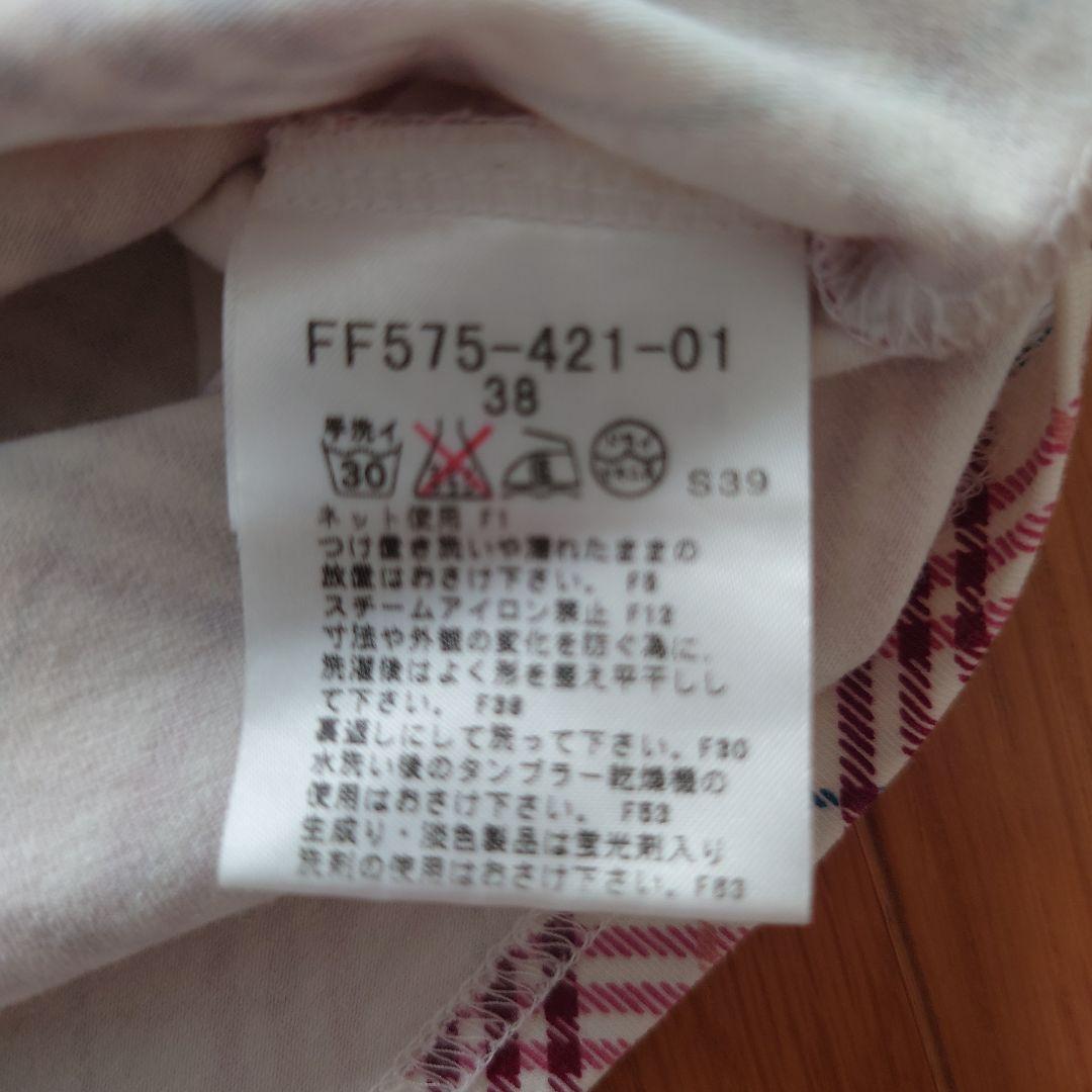 バーバリーブルーレーベル ノバチェック キャミソール38（M）