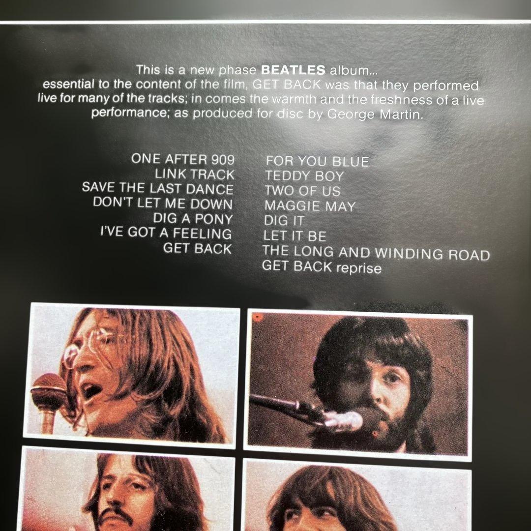 12インチ/THE BEATLES GET BACK