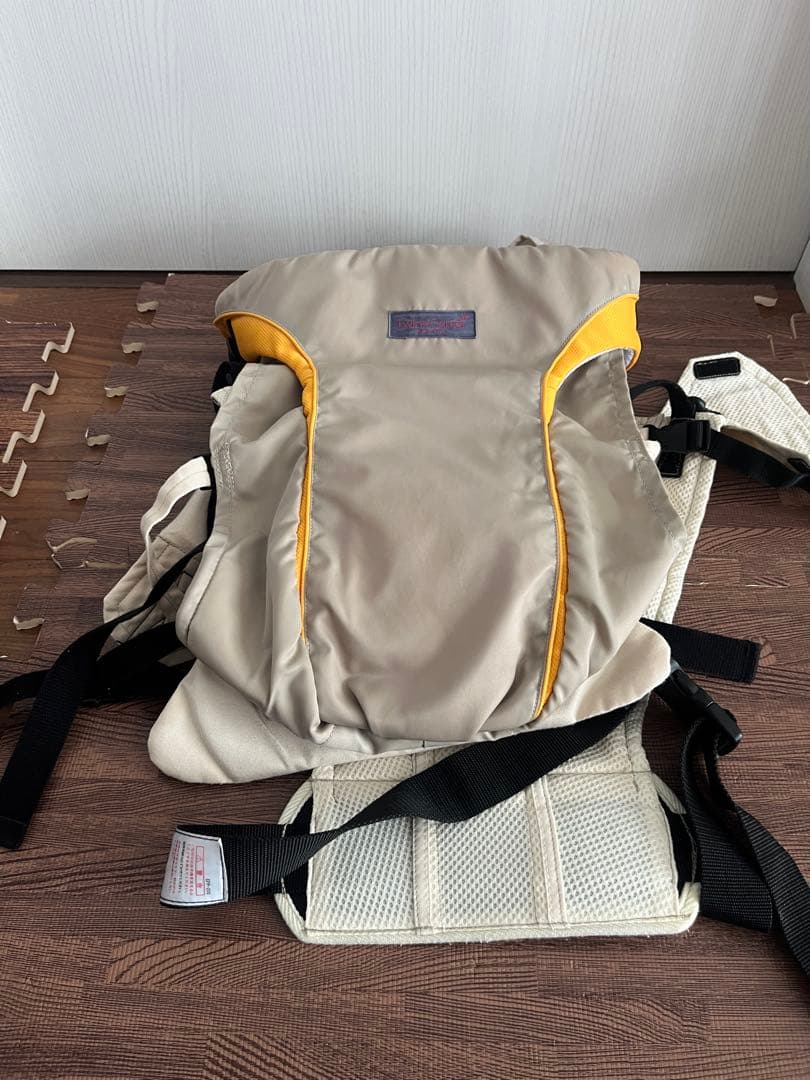 日本エイテックス⭐︎ツインズキャリー双子用抱っこ紐ベージュ