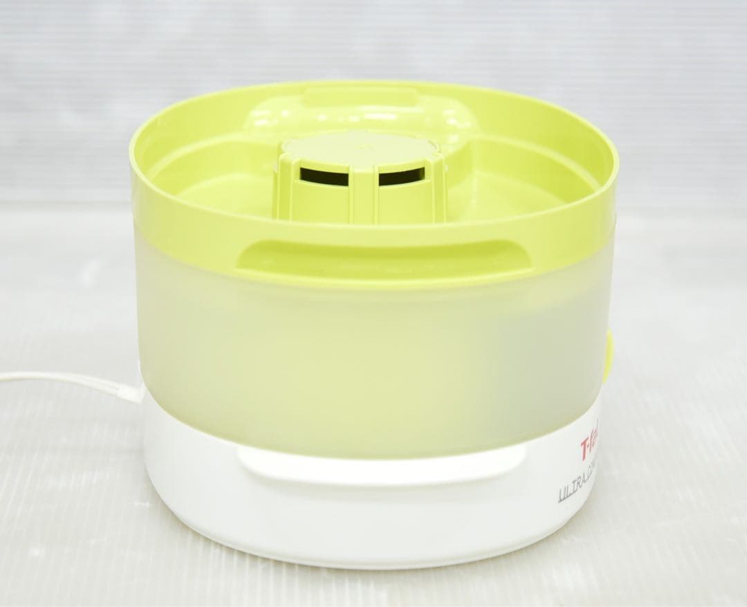 未使用 電気蒸し器 T-fal ウルトラコンパクト ライム VC106270