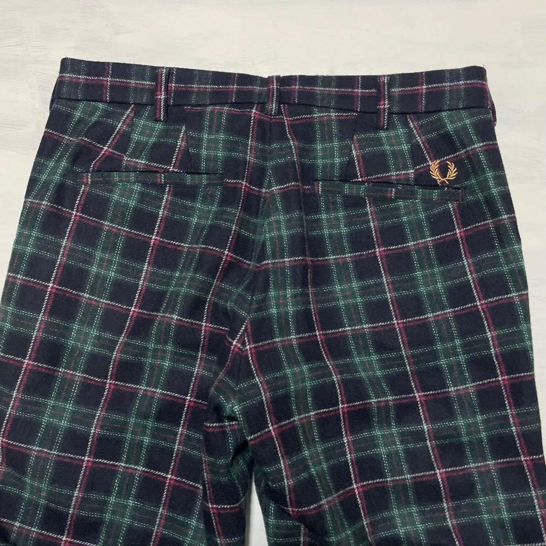 FRED PERRY ウール スーツ セットアップ　ジャケット　本切羽