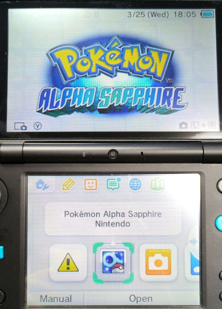【ソフト単品】（北米版）ポケットモンスター　アルファサファイア　動作確認済み