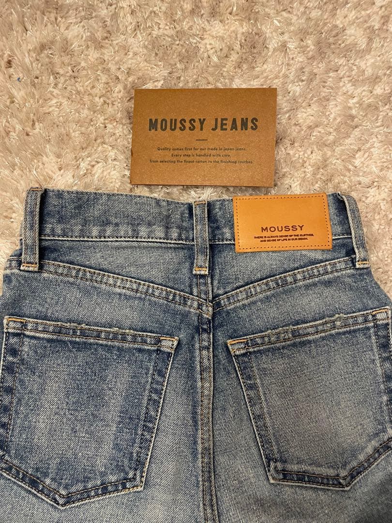 MOUSSY マウジー　MVS flare デニムフレアパンツ　　22inch