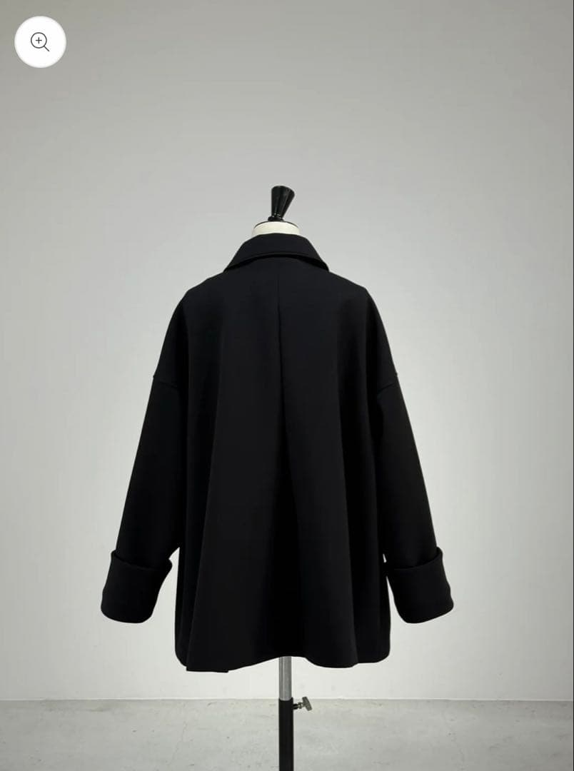 【新品】Liten Bonding tent coat / black