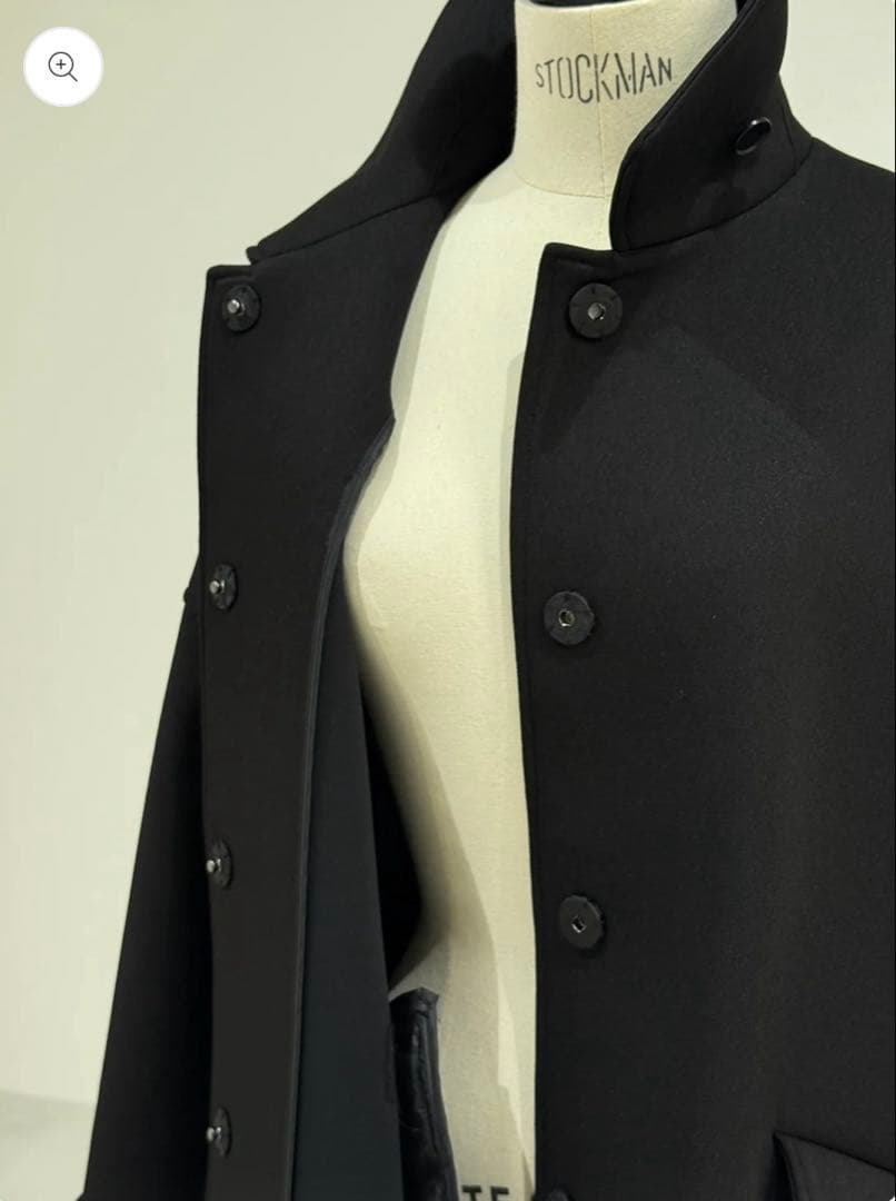 【新品】Liten Bonding tent coat / black