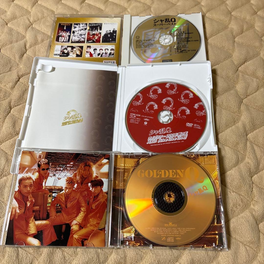 シャ乱Q DVD1枚　CD2枚