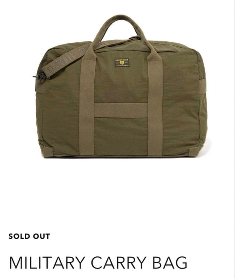 バッグ HUMAN MADE MILITARY CARRY BAG
