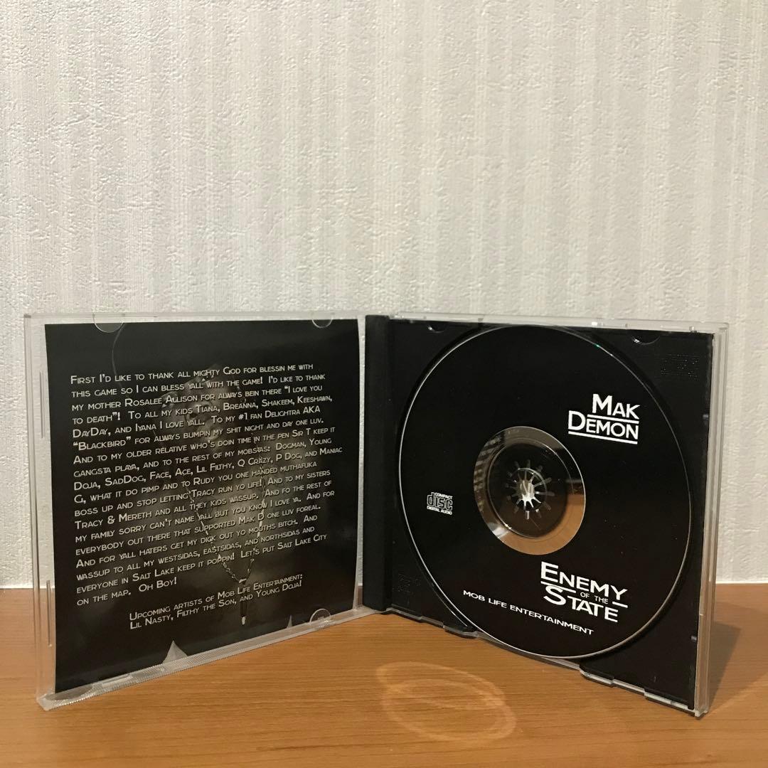 洋楽 MAK DEMON     G-RAP G-FUNK