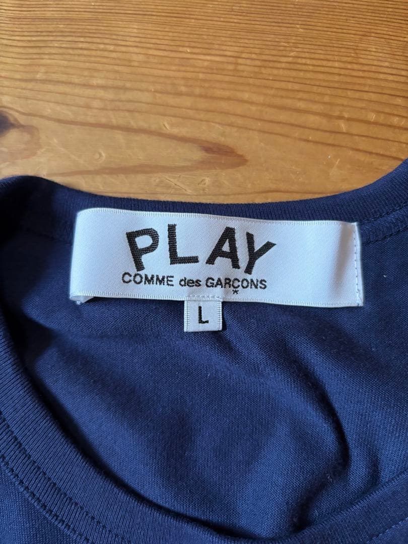 COMME des GARÇONS Play ハートパッチTシャツ