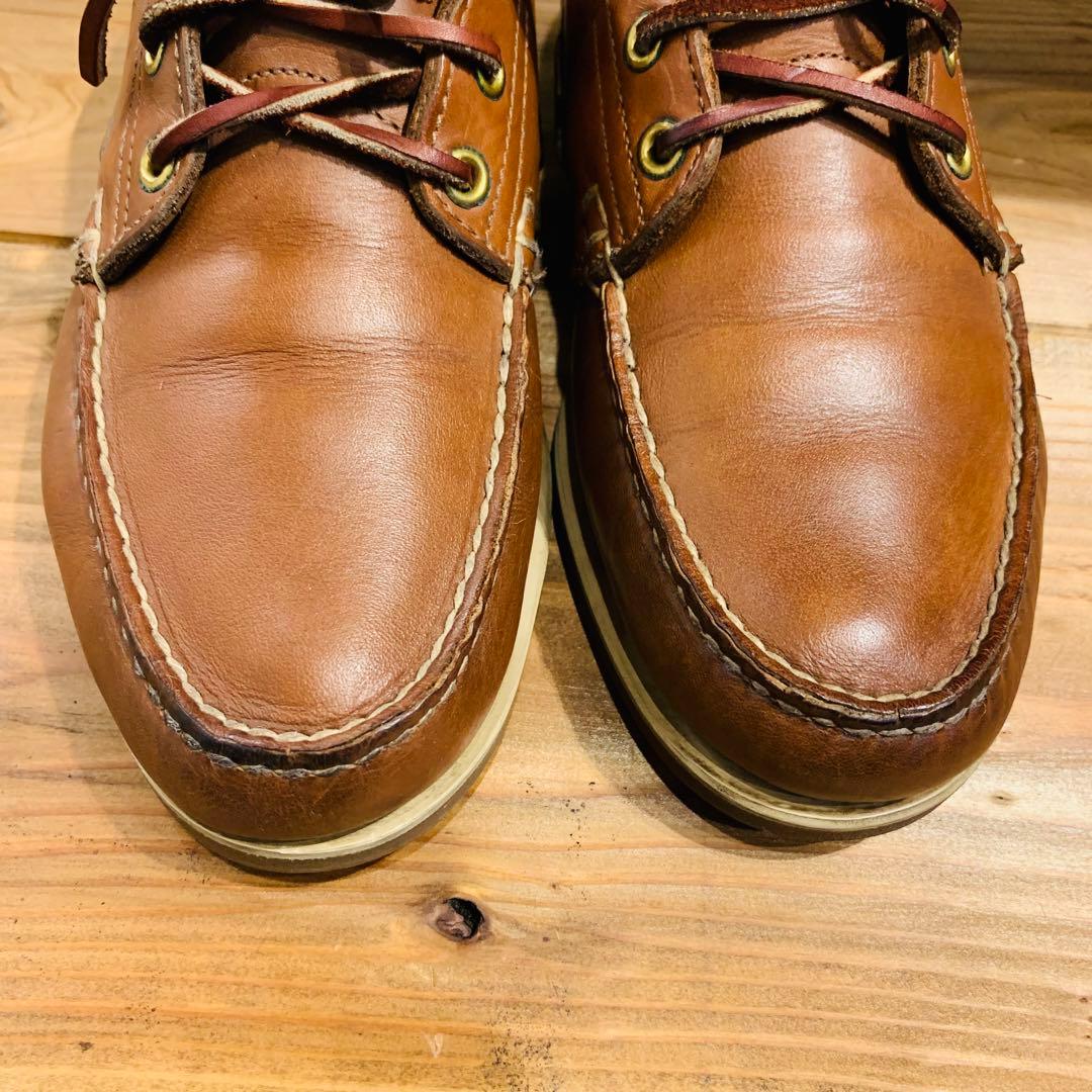 美品】7W Timberland スリーアイ　デッキシューズ 25.5cm