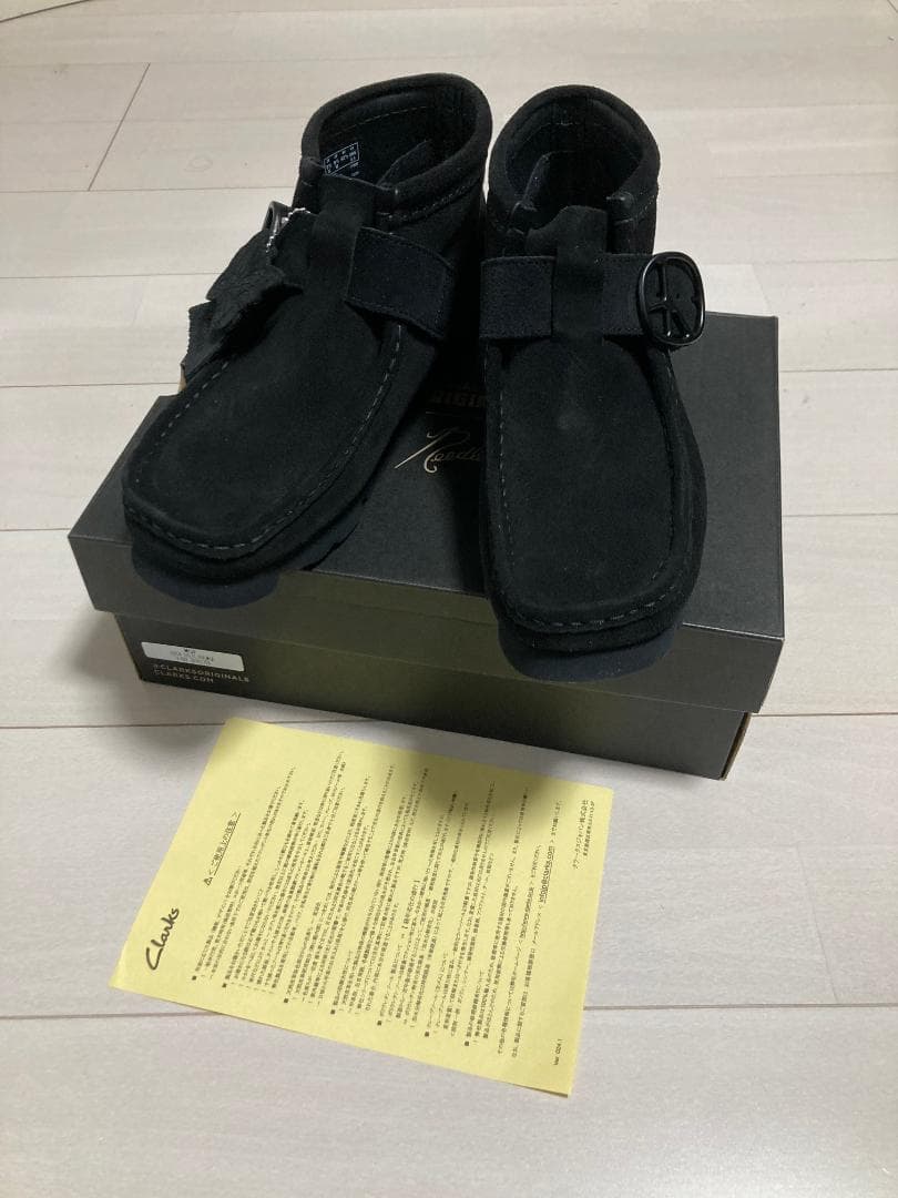 新品 NEEDLES x CLARKS Wallabee ワラビー ブーツ 7
