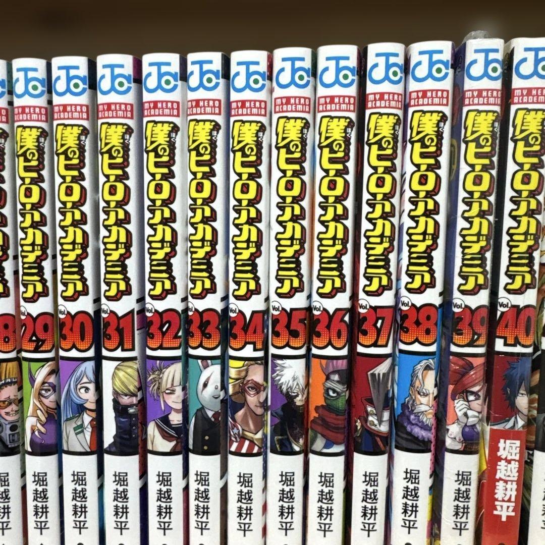 僕のヒーローアカデミア 1-41巻セット(39.40巻未開封)(映画の特典付き)