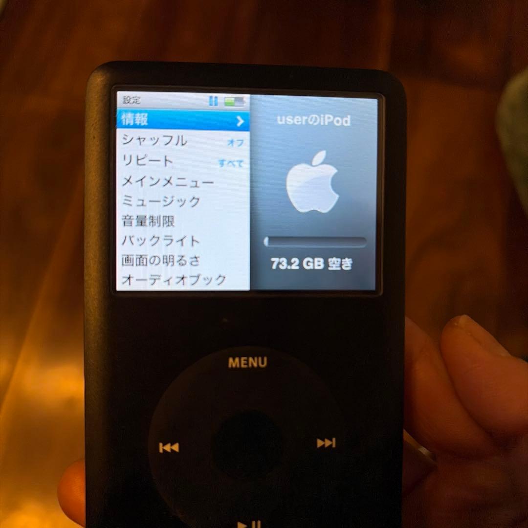 iPod A1238 Classic 80GB ケーブル付