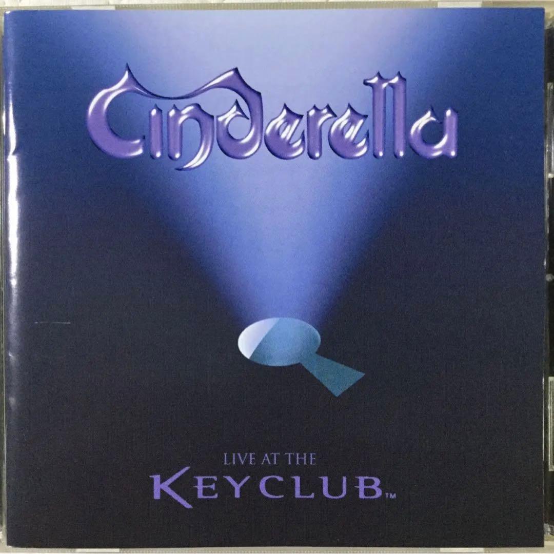 帯付き！国内盤！シンデレラ / Live at The Key Club