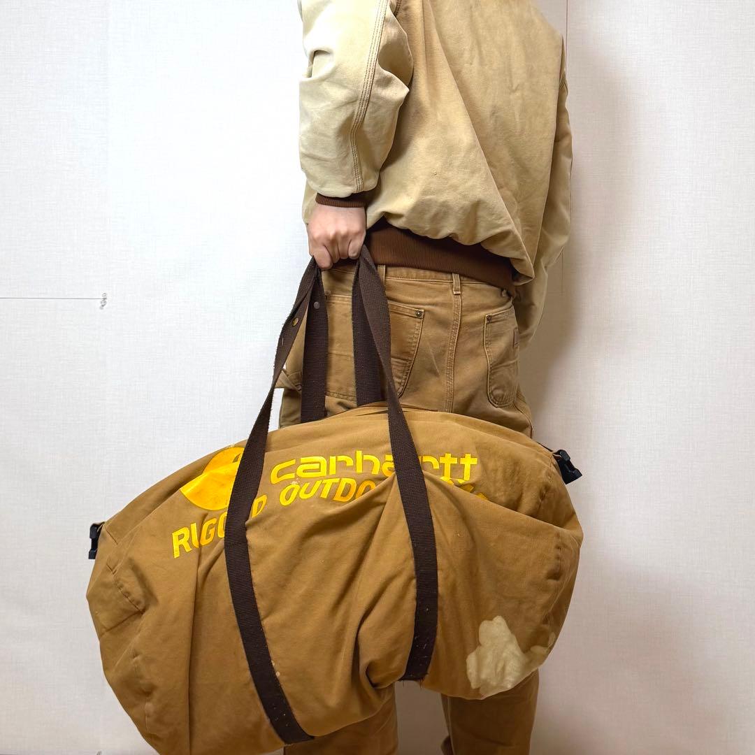 激レア 80's Carhartt ボストンバッグ maid in USA