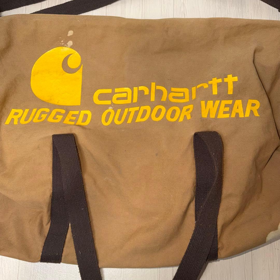 激レア 80's Carhartt ボストンバッグ maid in USA