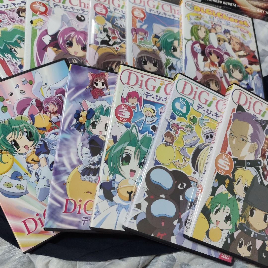 Di Gi Charat デジキャラット 全9巻+劇場版星の旅 DVD