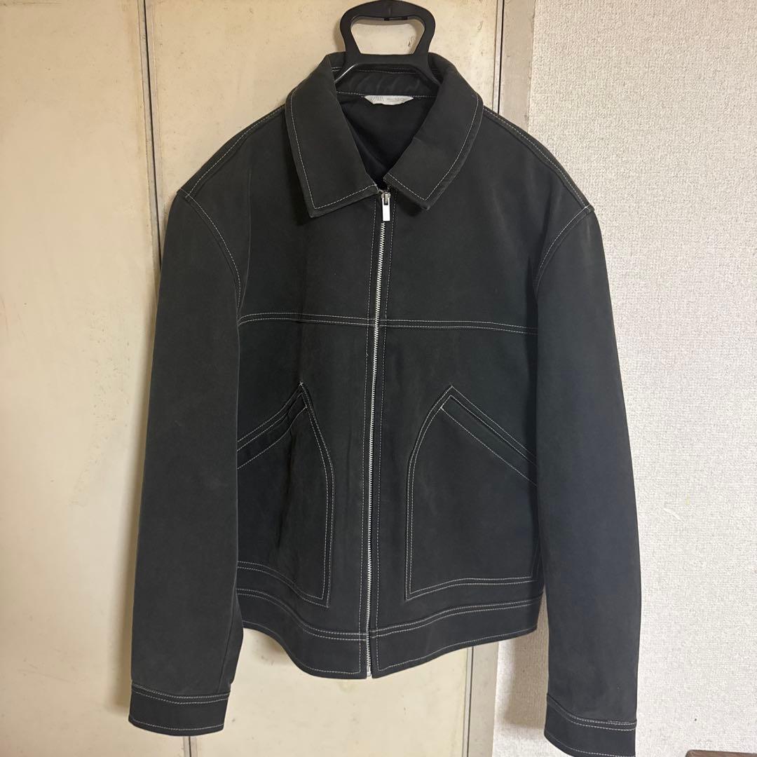 ヴィンテージフェイクスエードジャケット
