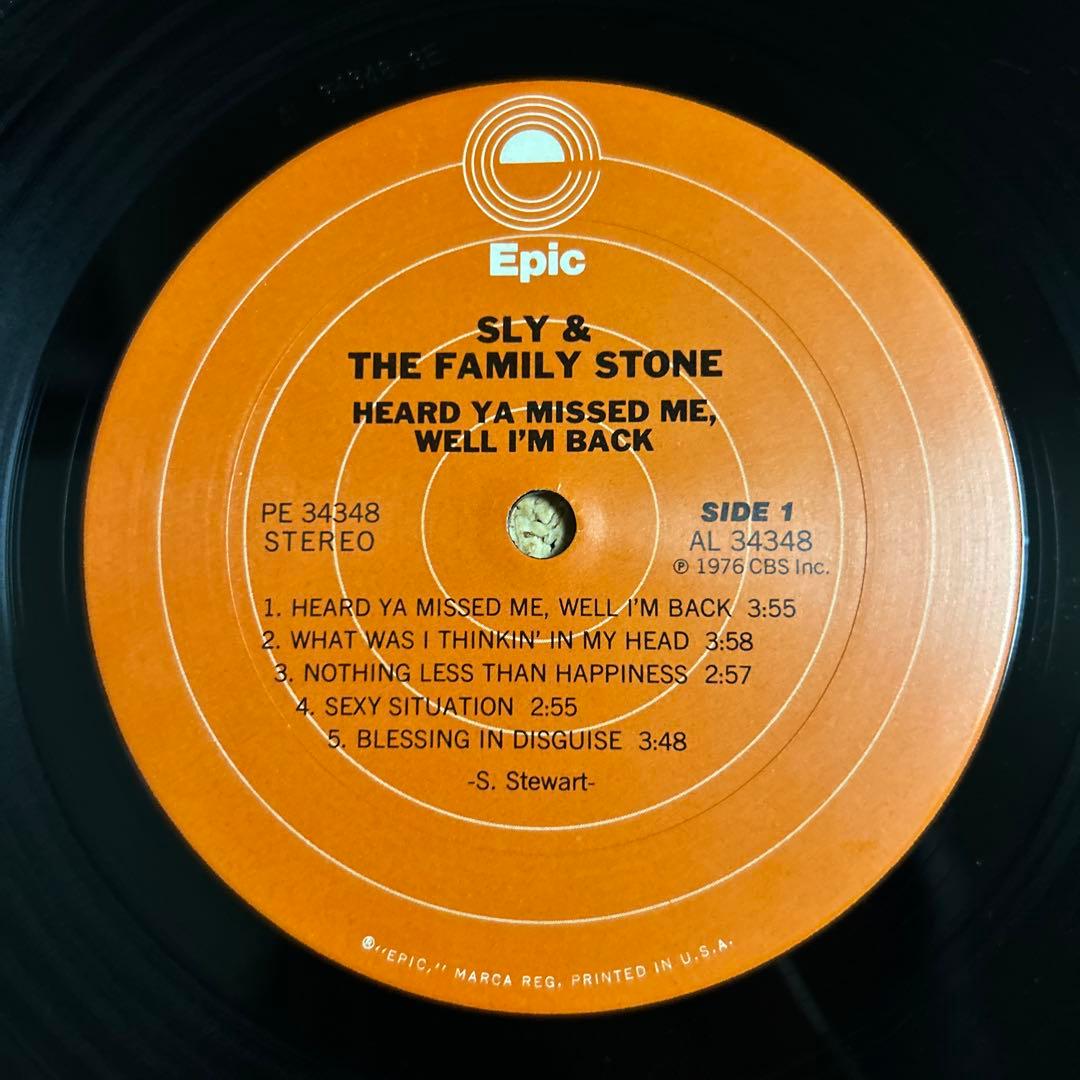 Sly & The Family Stone LP レコード