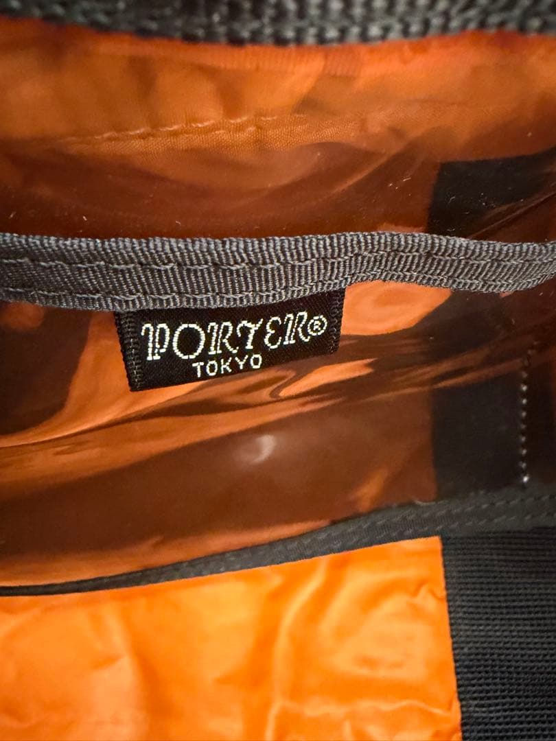 PORTER タンカー　ボストンバッグ ブラック