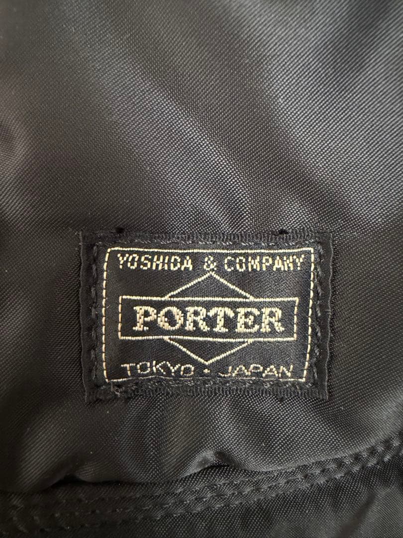 PORTER タンカー　ボストンバッグ ブラック