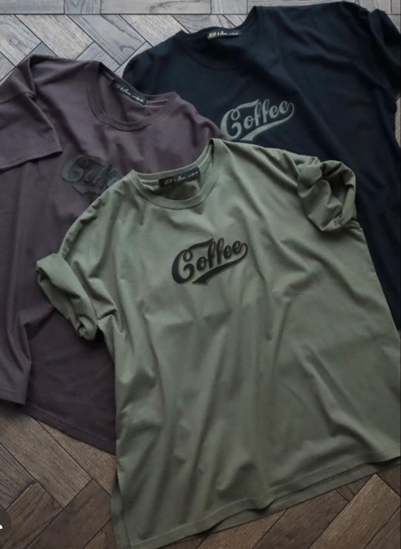 【HUG O WaR cloth&cross】妄想カフェTシャツcoffee