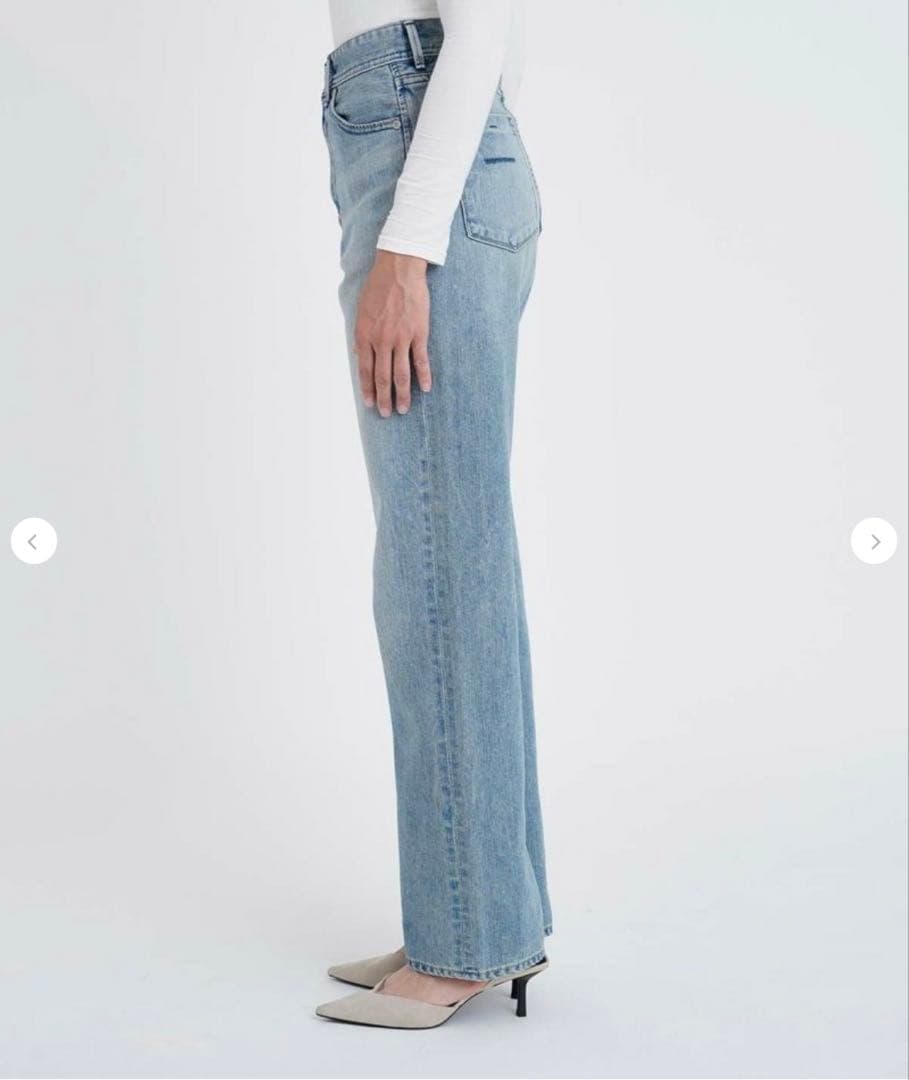 YANUK Trick Denim ボーイズストレート LEA/TVS