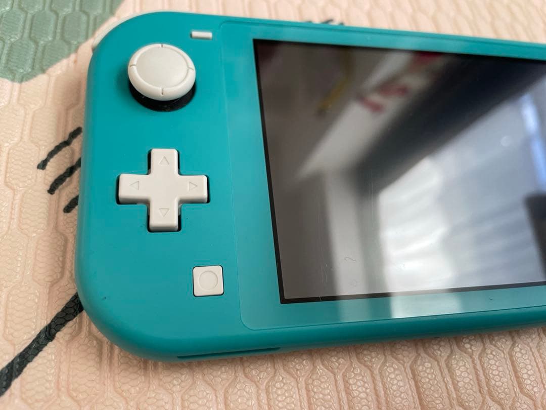 Nintendo Switch Lite ターコイズ　ジェラピケケース付き