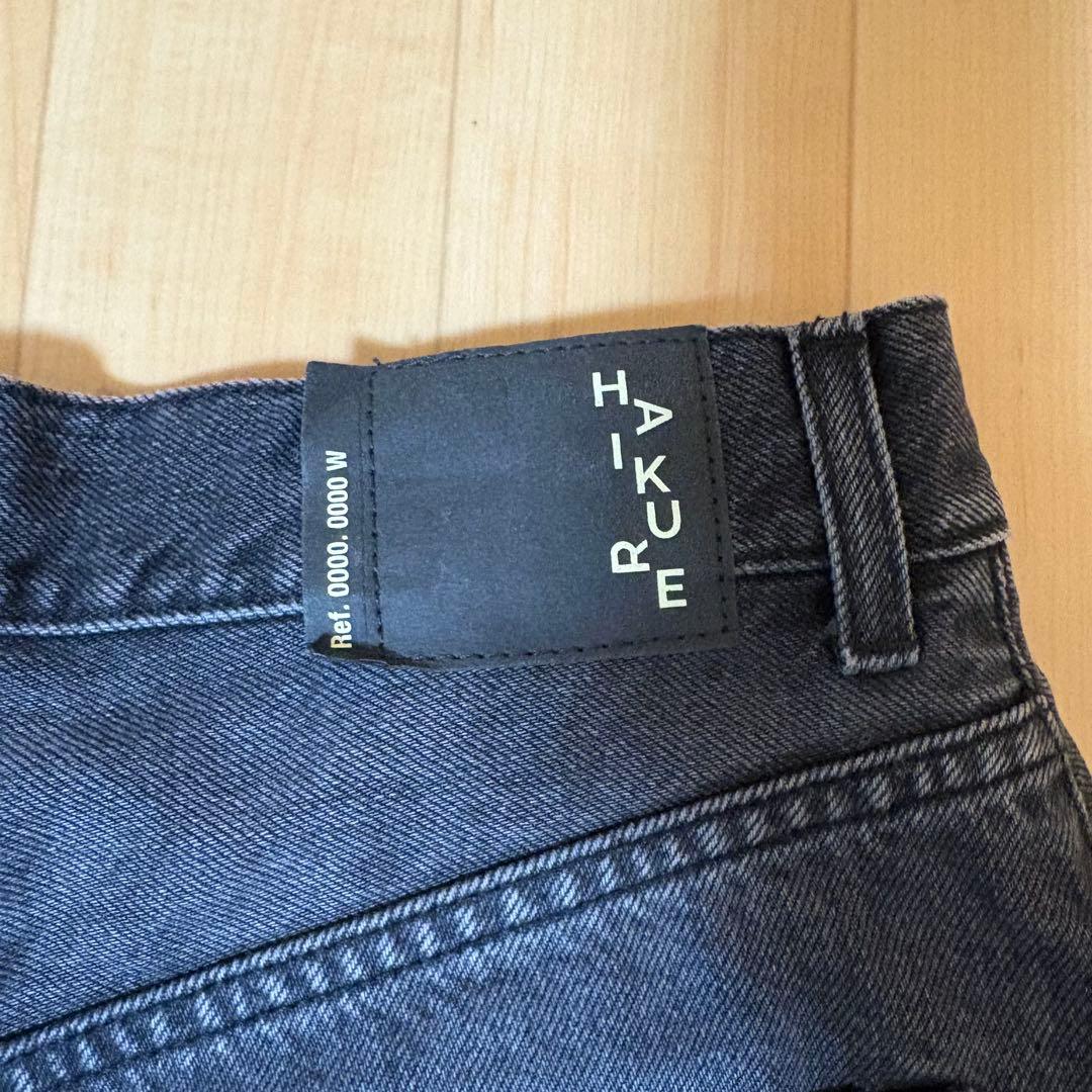 美品 HAIKURE デニム ブラック