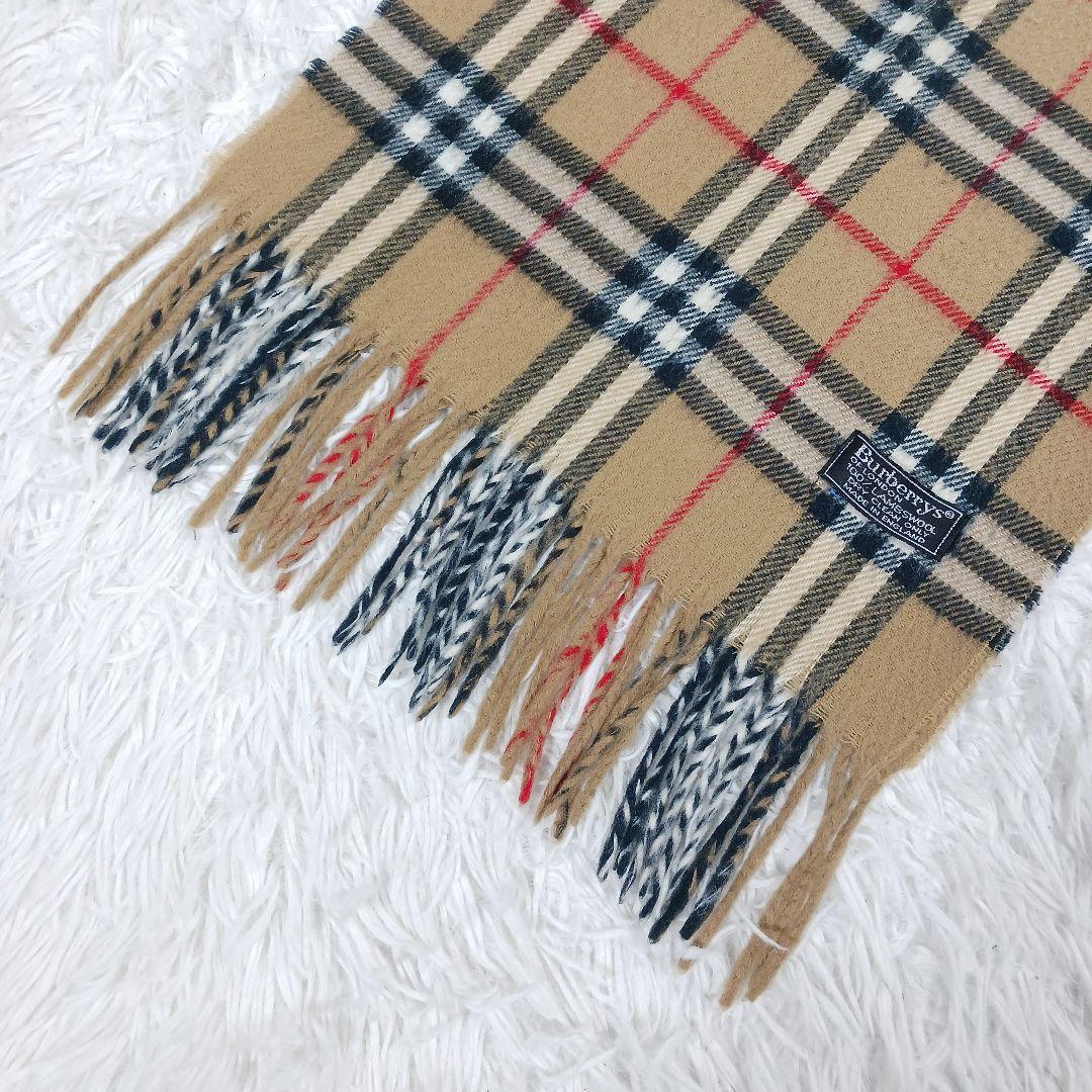 ✨美品✨バーバリーズ　ノバチェック　ウールマフラー