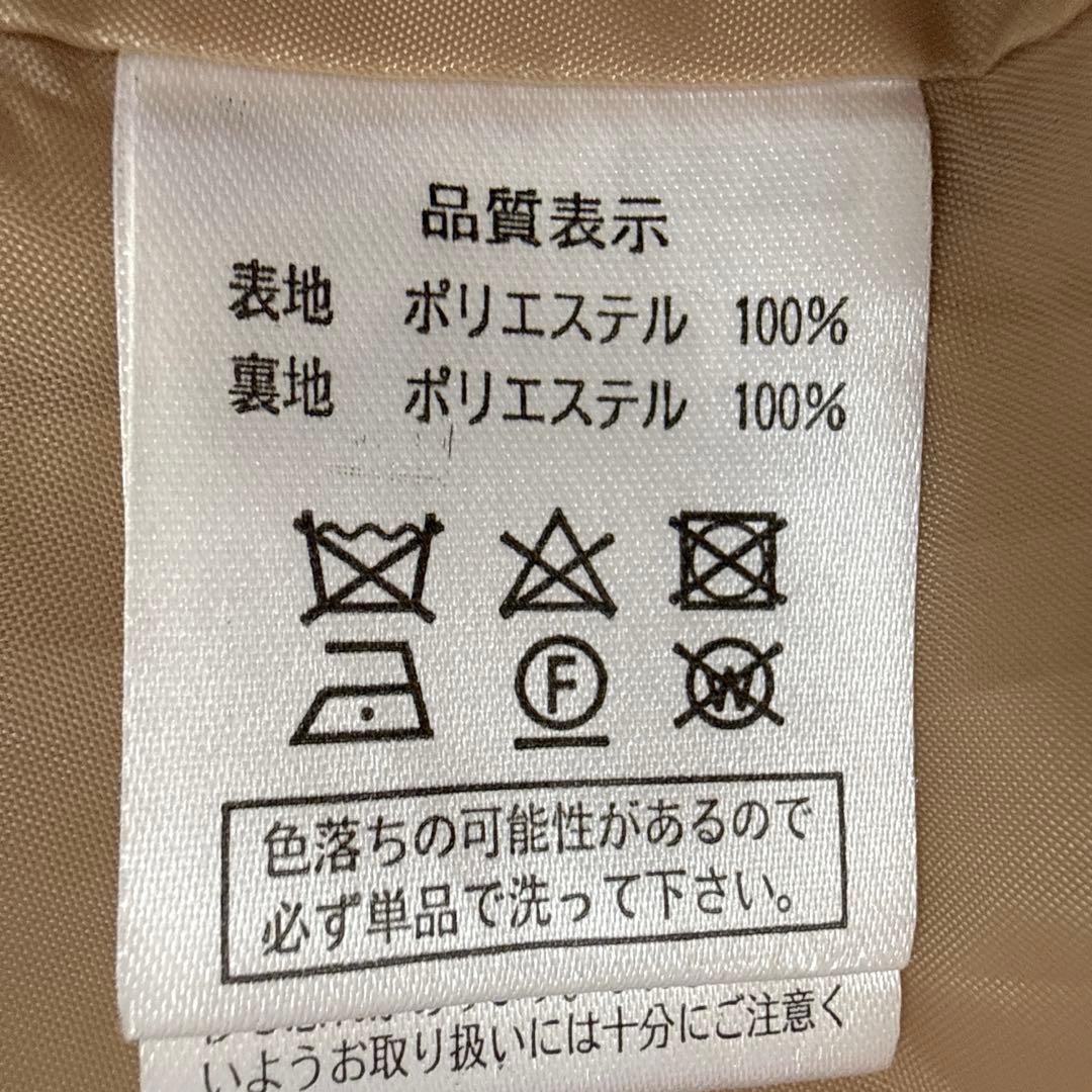 【新品】RUIRUE ベージュ トレンチコート 袖リボンウエストリボン付き