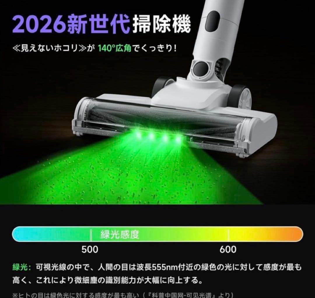掃除機 コードレス クリーナー 強力吸引 自立式 軽量 低騒音 ギフト 家電