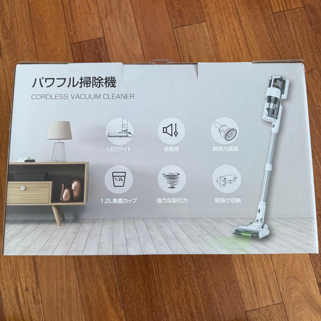 掃除機 コードレス クリーナー 強力吸引 自立式 軽量 低騒音 ギフト 家電