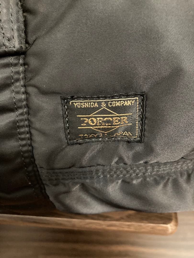 【美品】PORTER タンカーボストンバッグ ブラック 中型