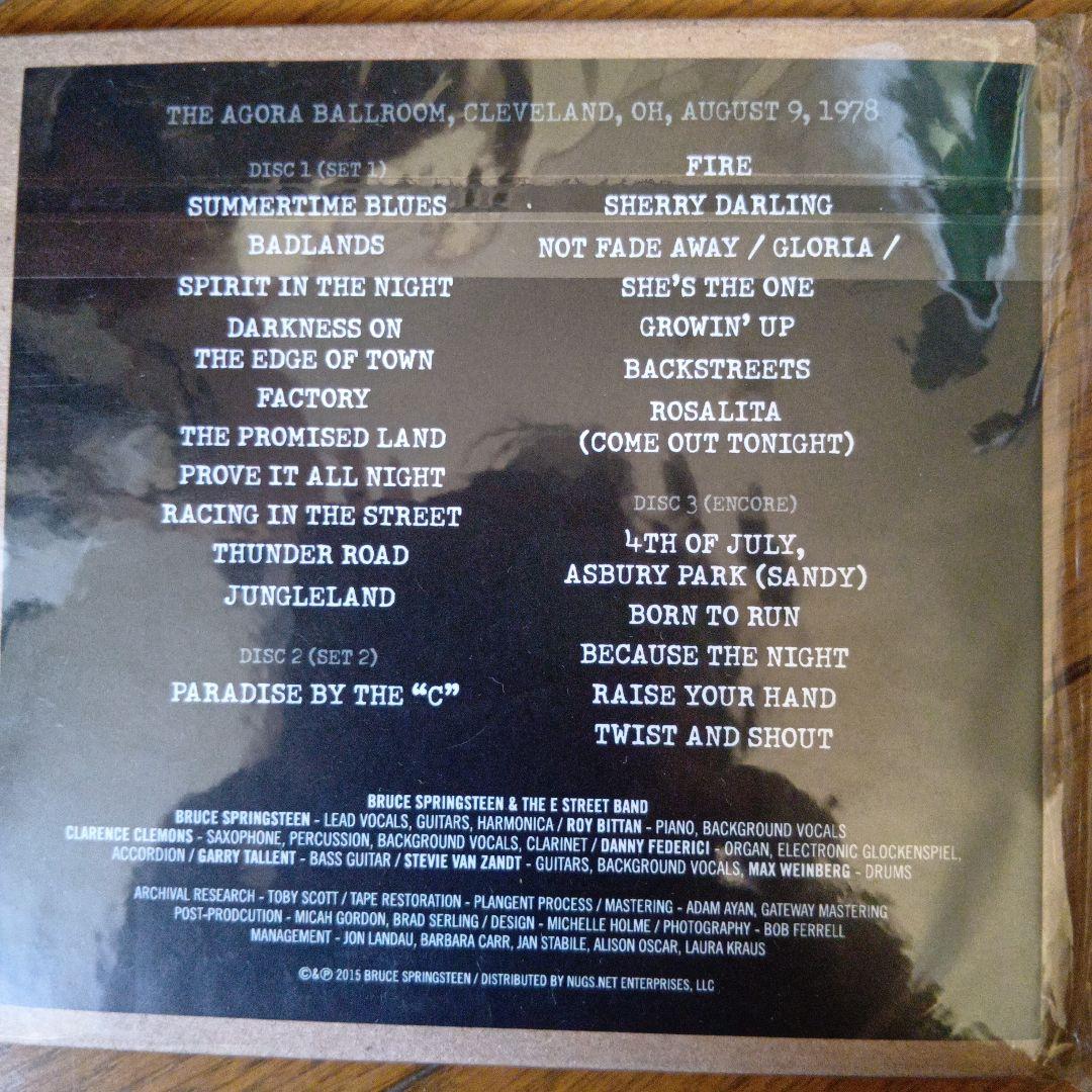洋楽 Bruce Springsteen : The Agora, 1978