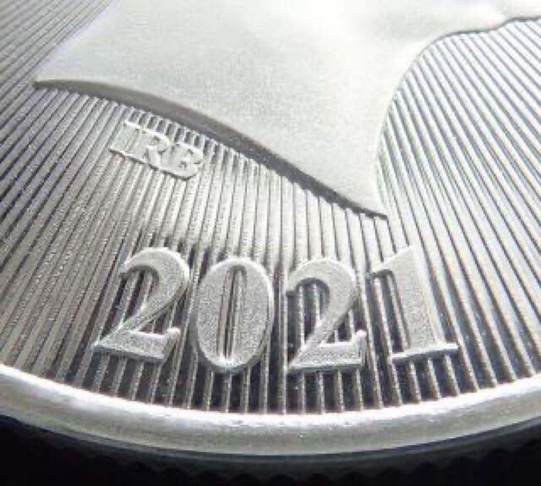 2021年 ニュージーランド 銀貨 2ドル