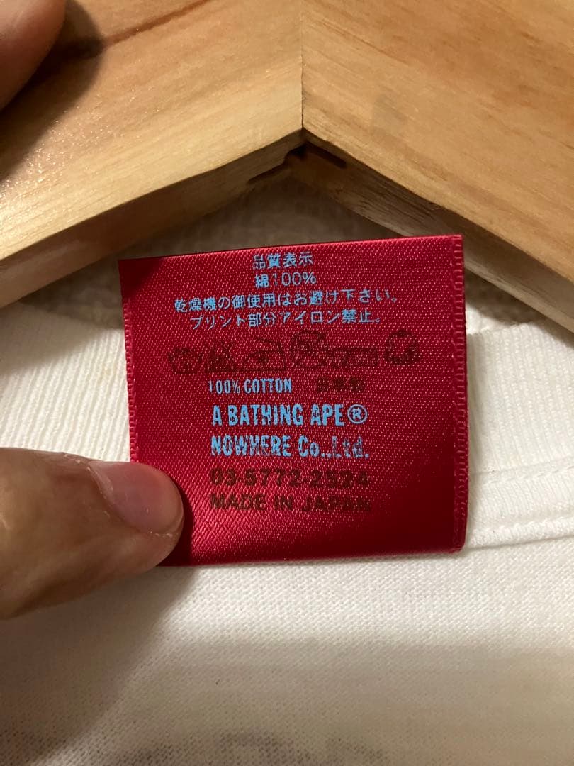 A BATHING APE Jacob&Co TシャツSサイズ