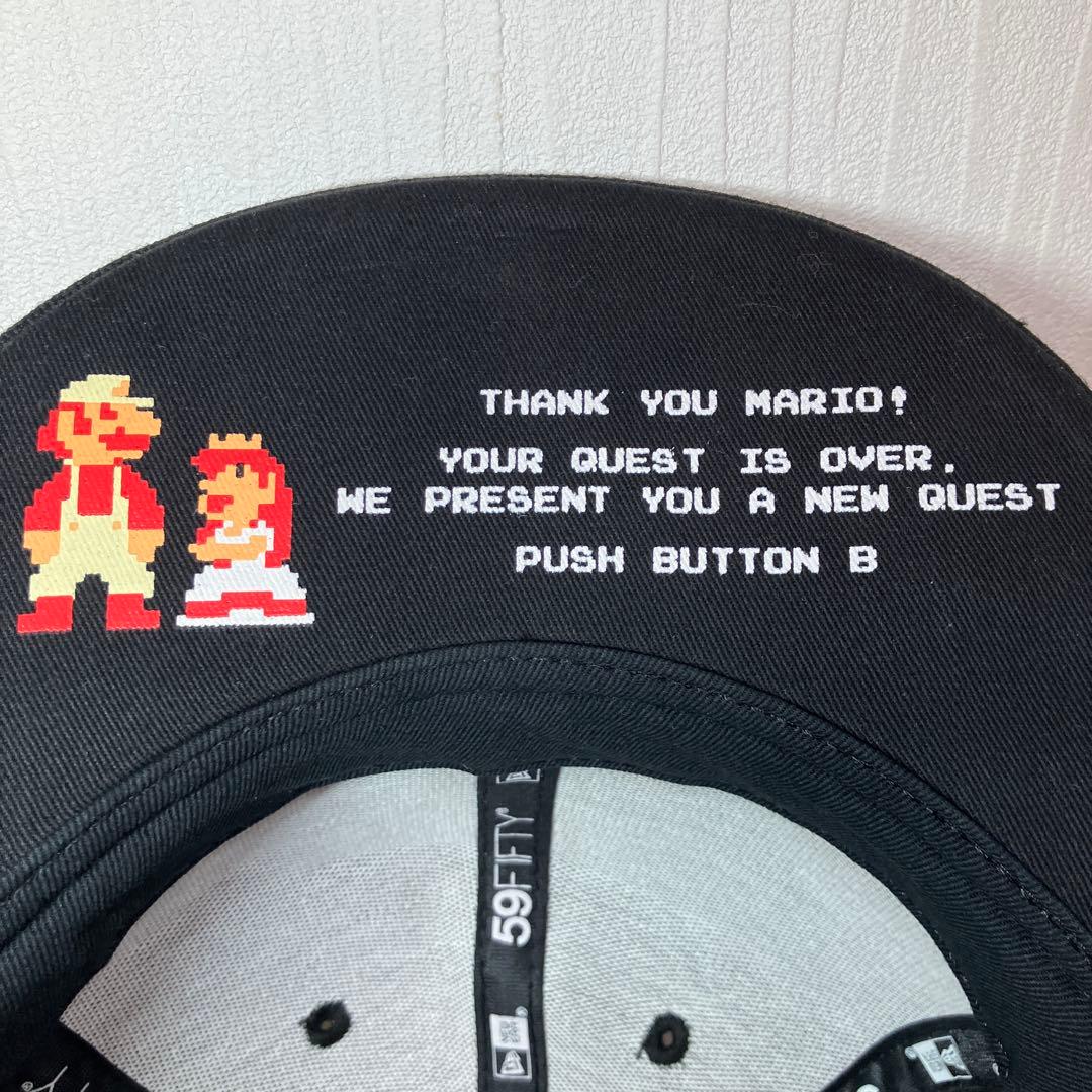 【希少】マリオコラボ　ニューエラ59FIFTY サイズ7 3/4 キャップ