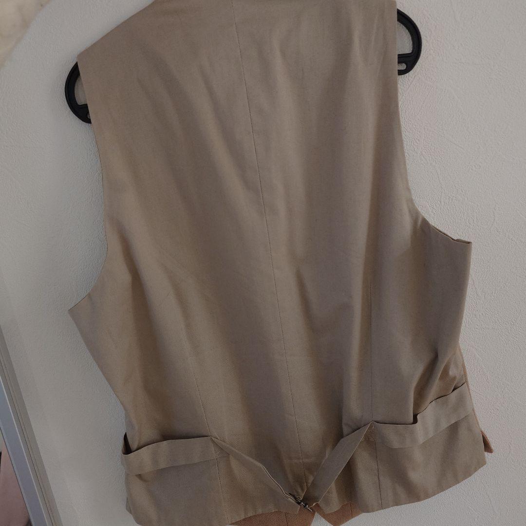 LARDINI メンズ ジレ ベスト サイズ46