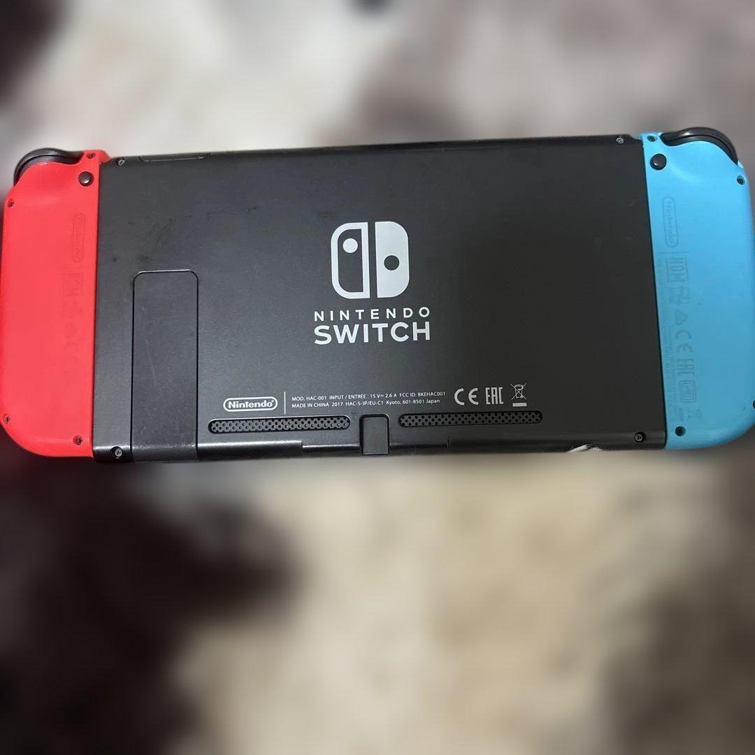 Nintendo Switch 本体 青/赤 コントローラー付き 箱付き