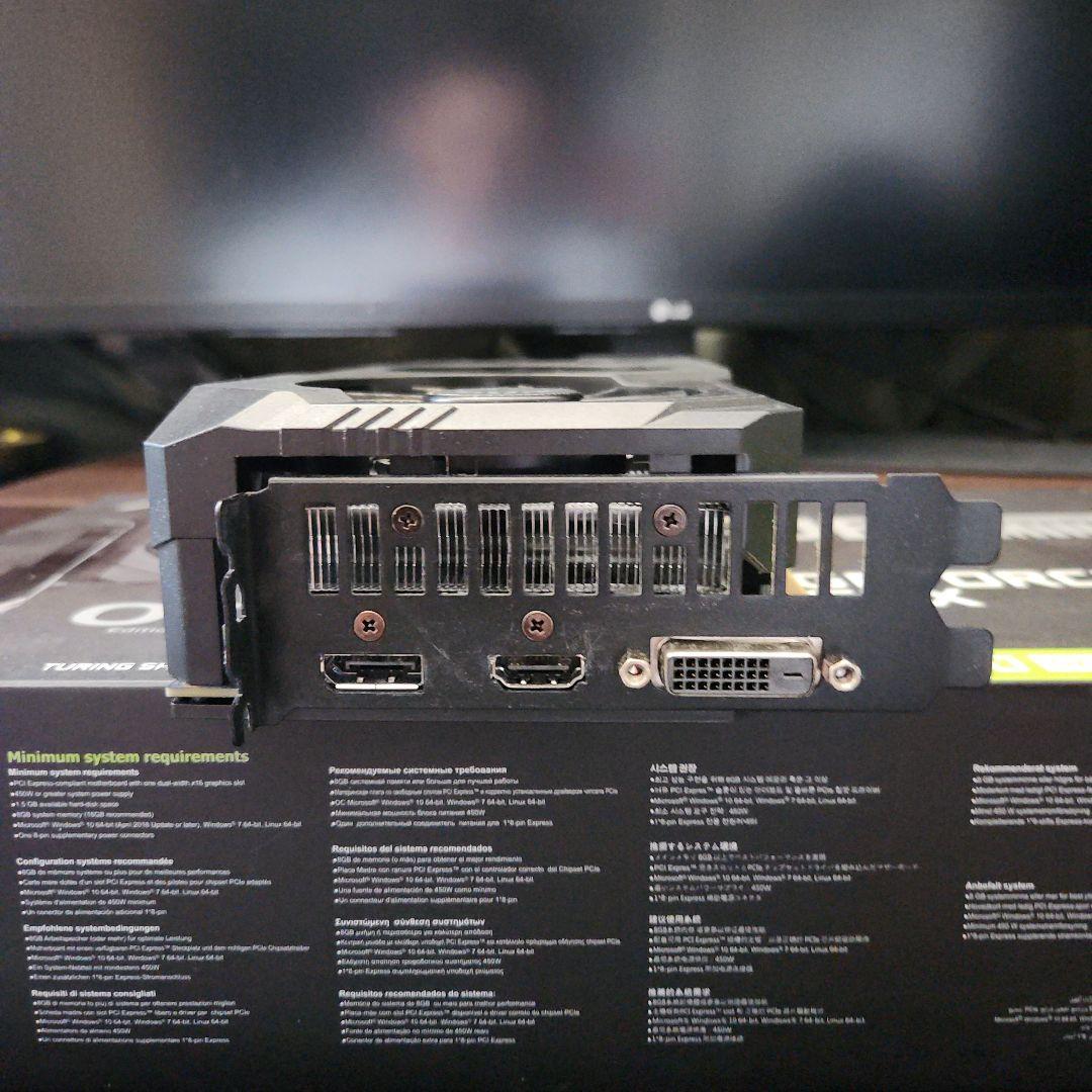 グラフィックボード・グラボ・ビデオカード ASUS TUF GAMING GTX 1660 SUPER