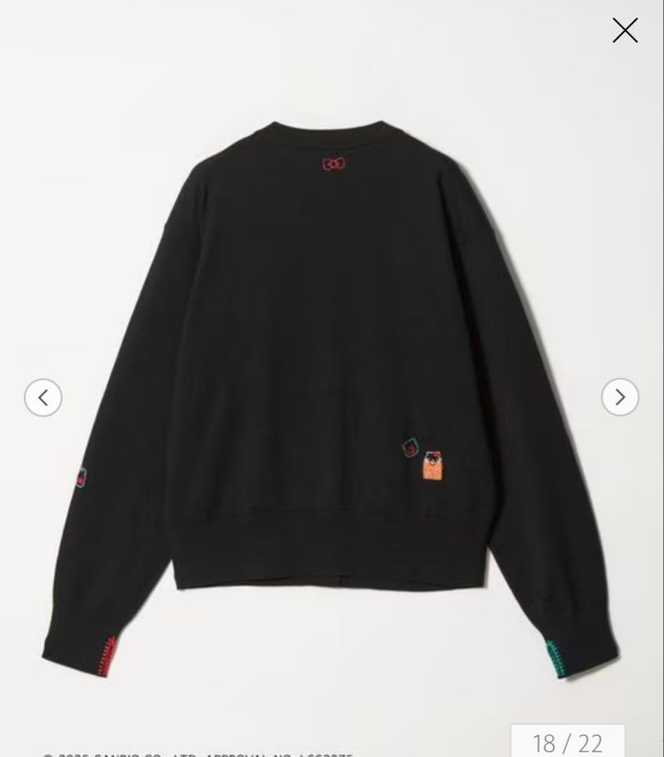 HELLO KITTY × UNITED ARROWS カーディガン