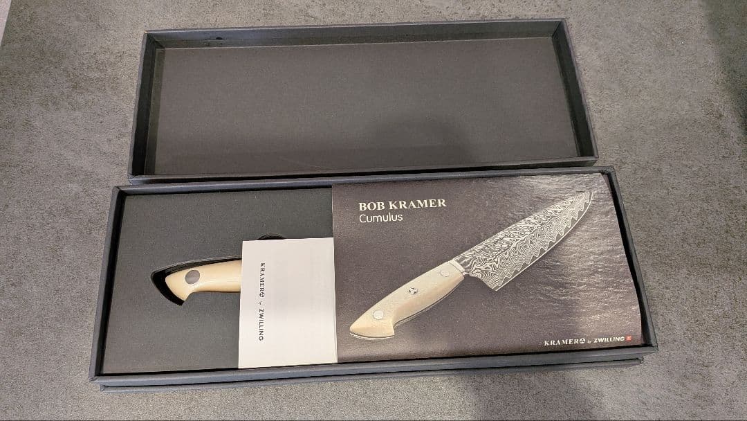 【新品】Zwilling　ボブ・クレーマー　キュミュラス 　パーリングナイフ
