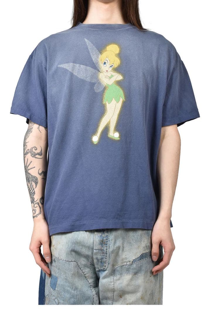 SAINT セントマイケル TINKER BELL ティンカーベル Tシャツ L