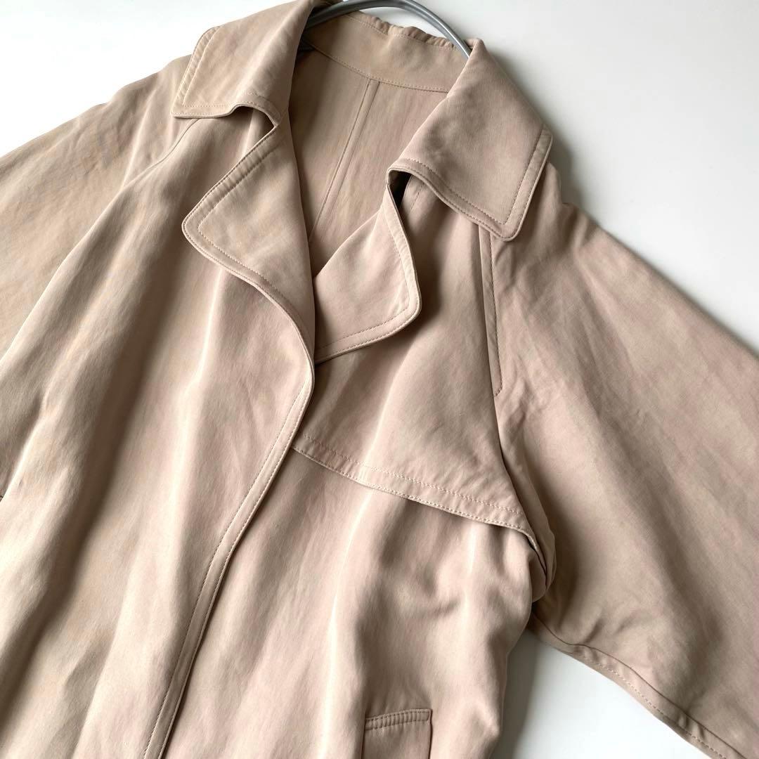 marie　IENA✨定価4万円 アセテートコットンオーバーチェスターコー